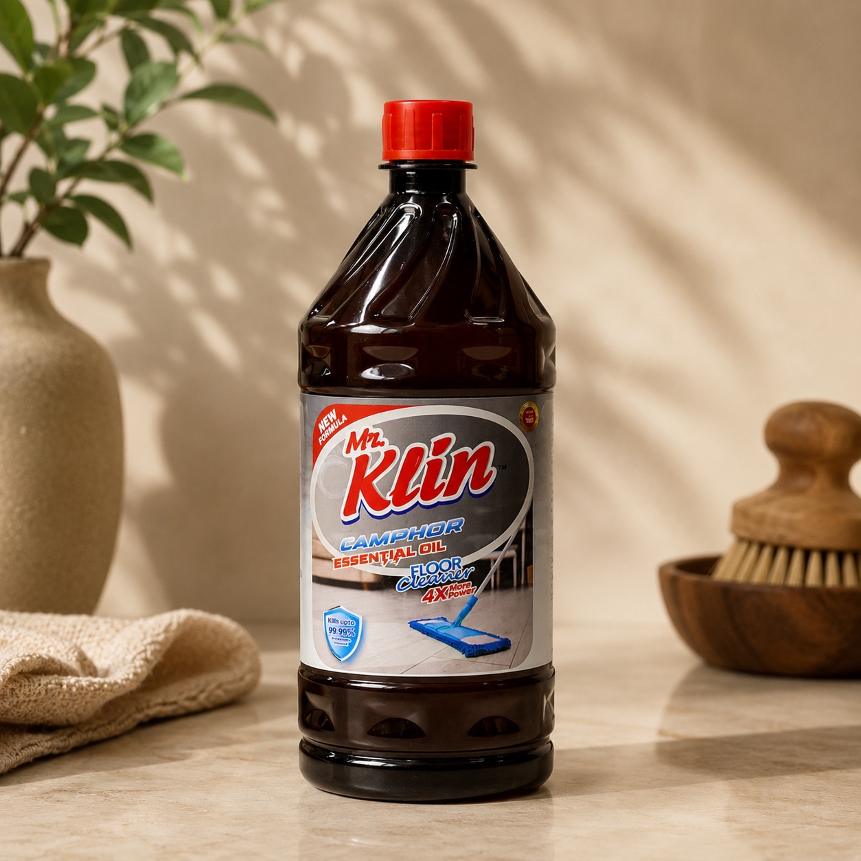 Pine Floor Cleaner in use
